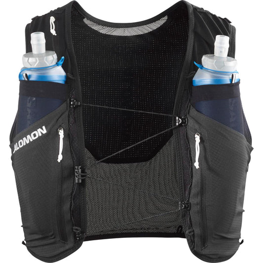 Salomon Sense Pro 6 Schwarz Trinkweste, Vorderansicht
