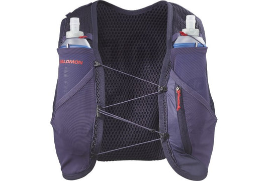 Salomon Active Skin 4 GRVL Violett Trinkweste, Vorderansicht