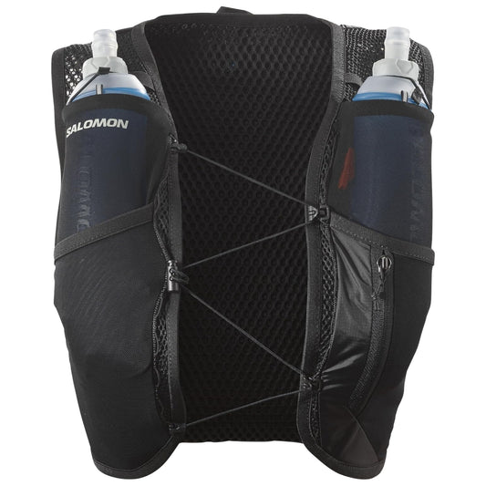 Salomon Active Skin 4 Damen Schwarz Trinkweste, Vorderansicht