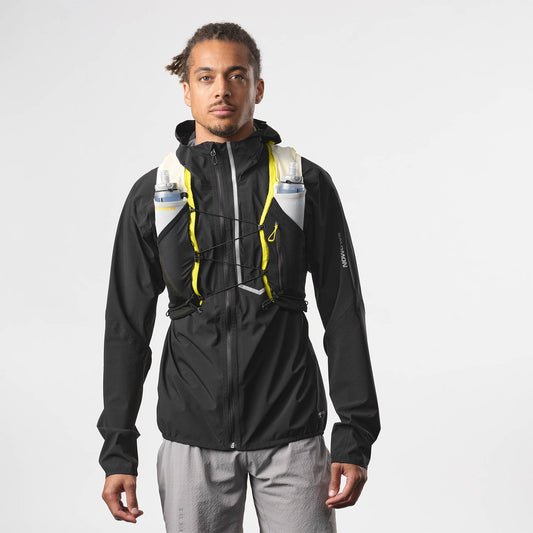 Salomon ADV Skin 5 Gelb/Schwarz Trinkweste, Vorderansicht