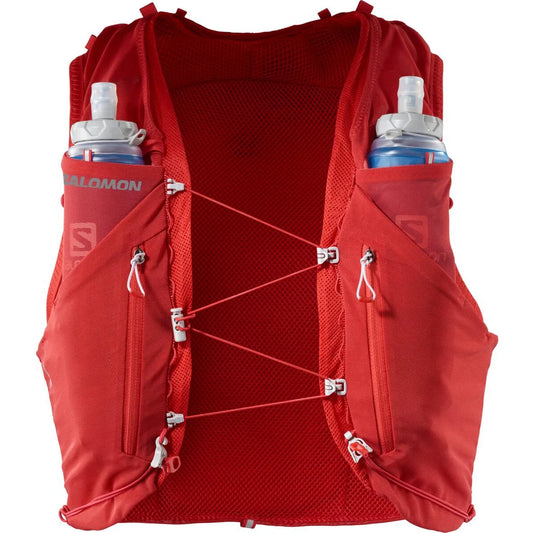 Salomon ADV Skin 12 Rot Trinkweste, Vorderansicht