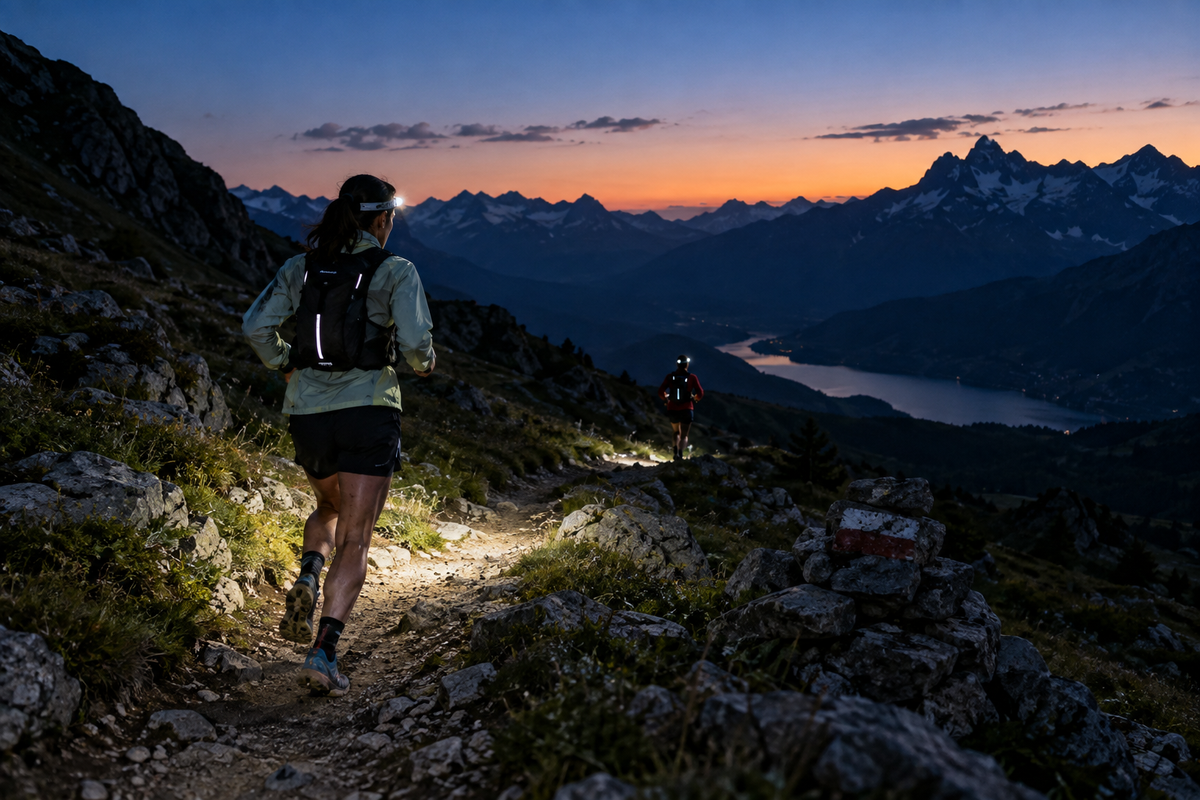 Nachtrun im Gelände: Das solltest du vorher vorbereiten