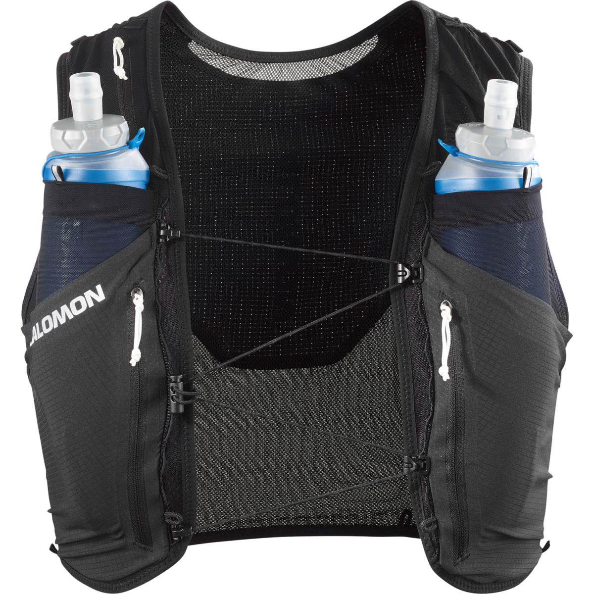 Salomon Sense Pro 6 Schwarz Trinkweste, Vorderansicht