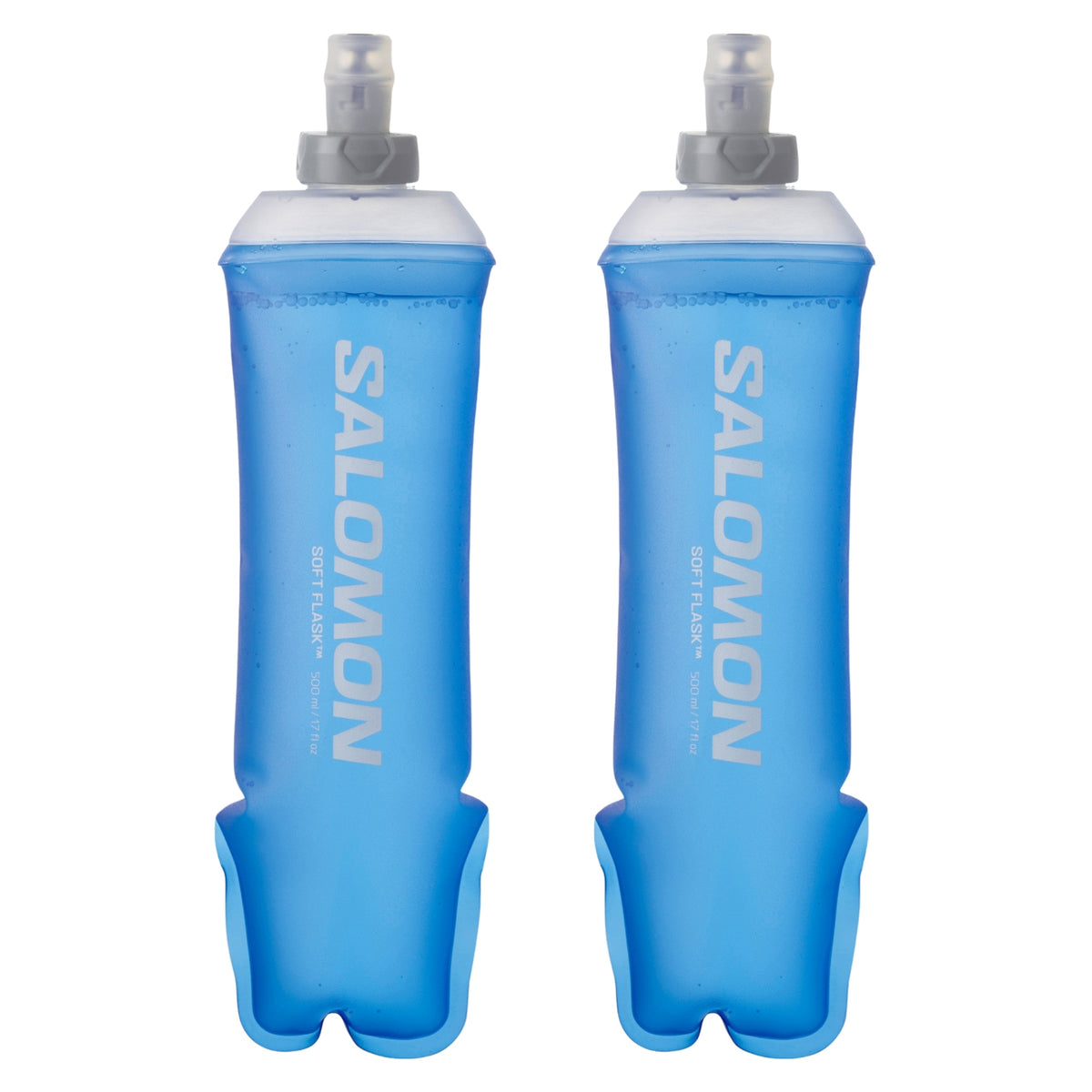 2 × Soft Flasks Salomon 500 ml 28 mm, pack de dos unidades, Gesamtansicht