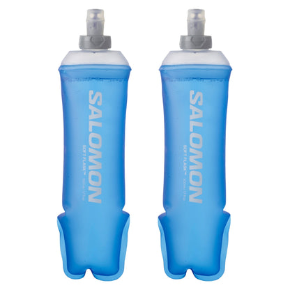 2 × Soft Flasks Salomon 500 ml 28 mm, pack de dos unidades, Gesamtansicht