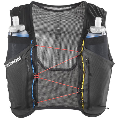 Salomon Sense Pro 6 Weiß/Schwarz Trinkweste, Vorderansicht