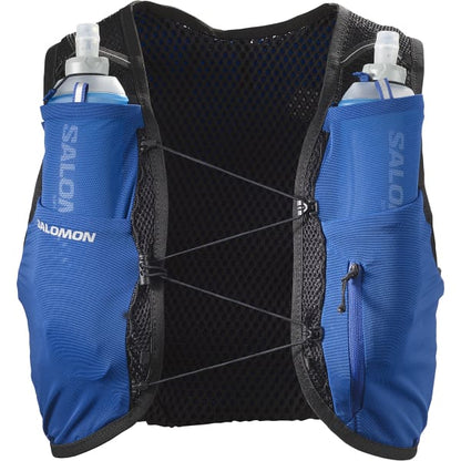 Salomon Active Skin 8 Dunkelblau Trinkweste, Vorderansicht