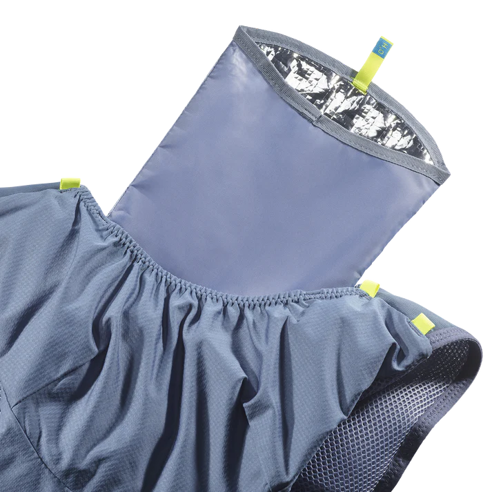 Salomon ADV Skin 12 Steinblau Trinkweste, Taschenaufteilung