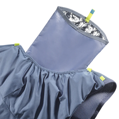 Salomon ADV Skin 12 Steinblau Trinkweste, Taschenaufteilung