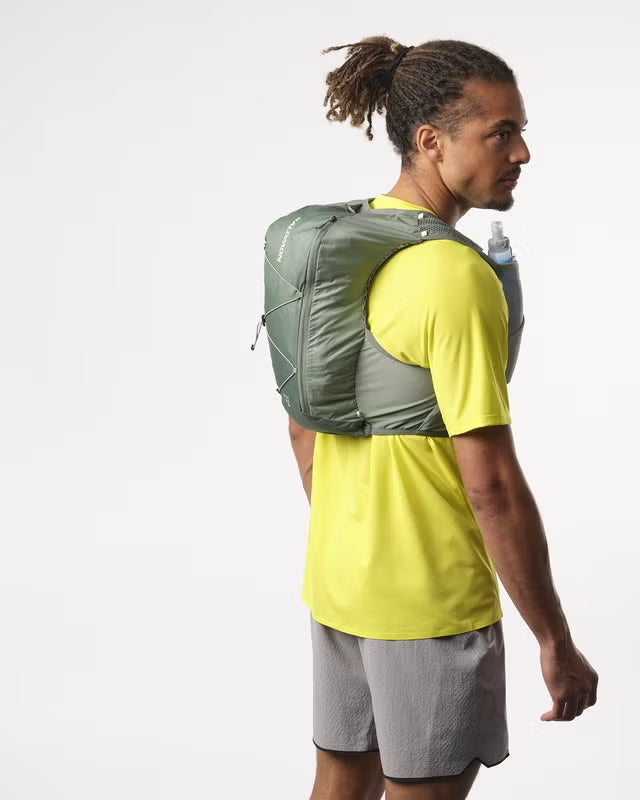 Salomon Active Skin 8 Grün/Grau Trinkweste, Seitendetail