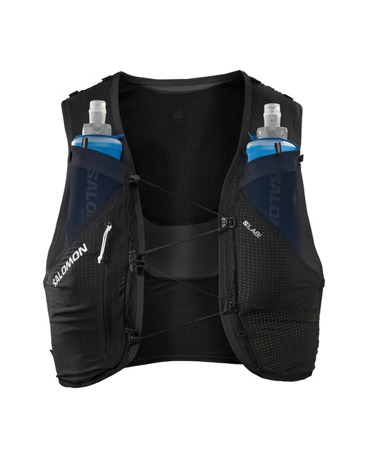 Salomon S/LAB Pulsar 3 Schwarz Trinkweste, Vorderansicht