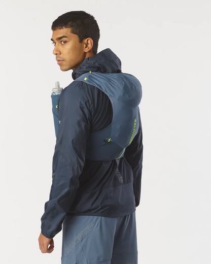 Salomon ADV Skin 5 Steinblau Trinkweste, Seitendetail