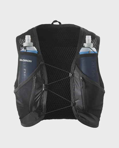 Salomon Active Skin 12 Schwarz Trinkweste, Vorderansicht