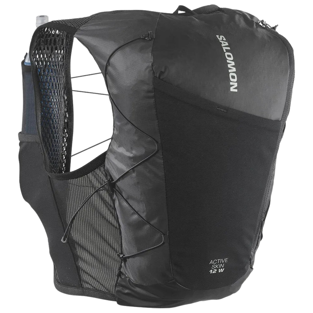 Salomon Active Skin 12 Damen Schwarz Trinkweste, Gesamtansicht