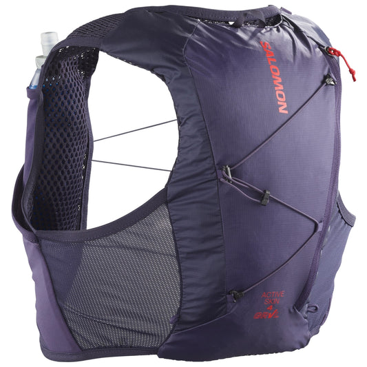 Salomon Active Skin 4 GRVL Violett Trinkweste, Gesamtansicht