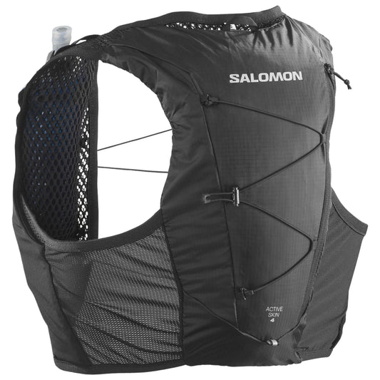 Salomon Active Skin 4 Schwarz Trinkweste, Gesamtansicht