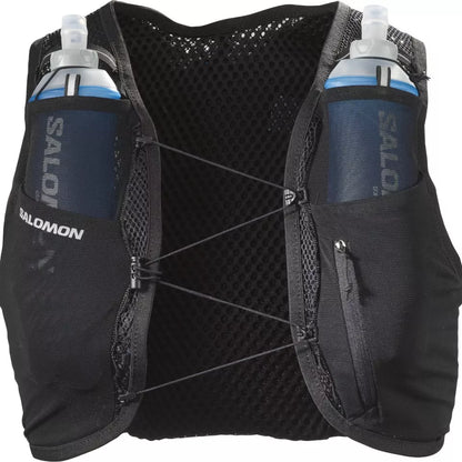 Salomon Active Skin 4 Schwarz Trinkweste, Vorderansicht