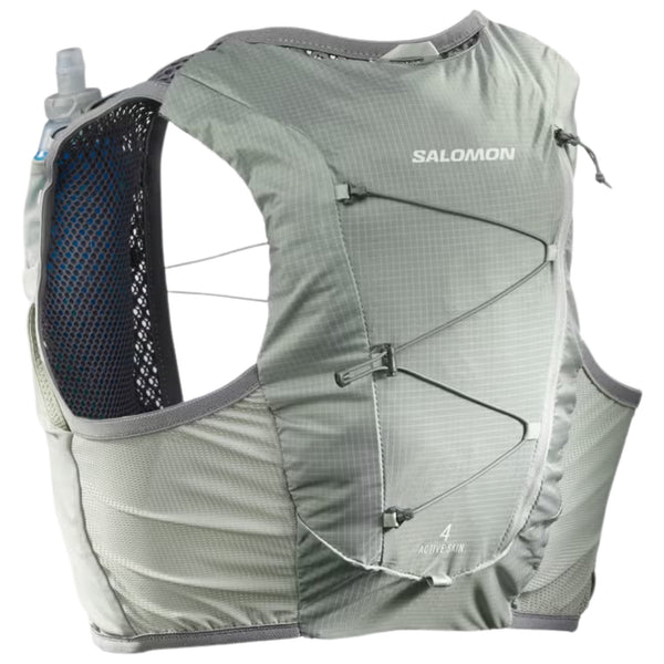 Salomon Active Skin 4 Grün/Grau Trinkweste, Gesamtansicht