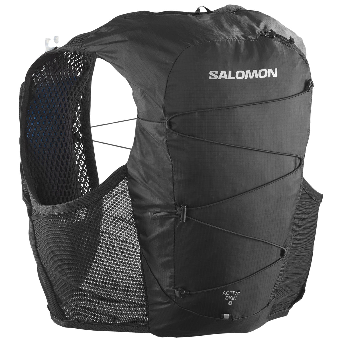 Salomon Active Skin 8 Schwarz Trinkweste, Gesamtansicht