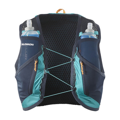 Salomon Active Skin 12 Türkis Trinkweste, Seitendetail