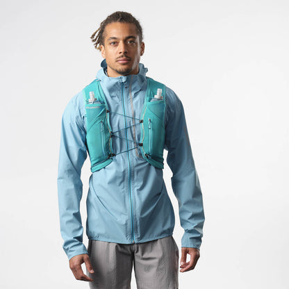 Salomon ADV Skin 12 Himmelblau Trinkweste, Seitendetail