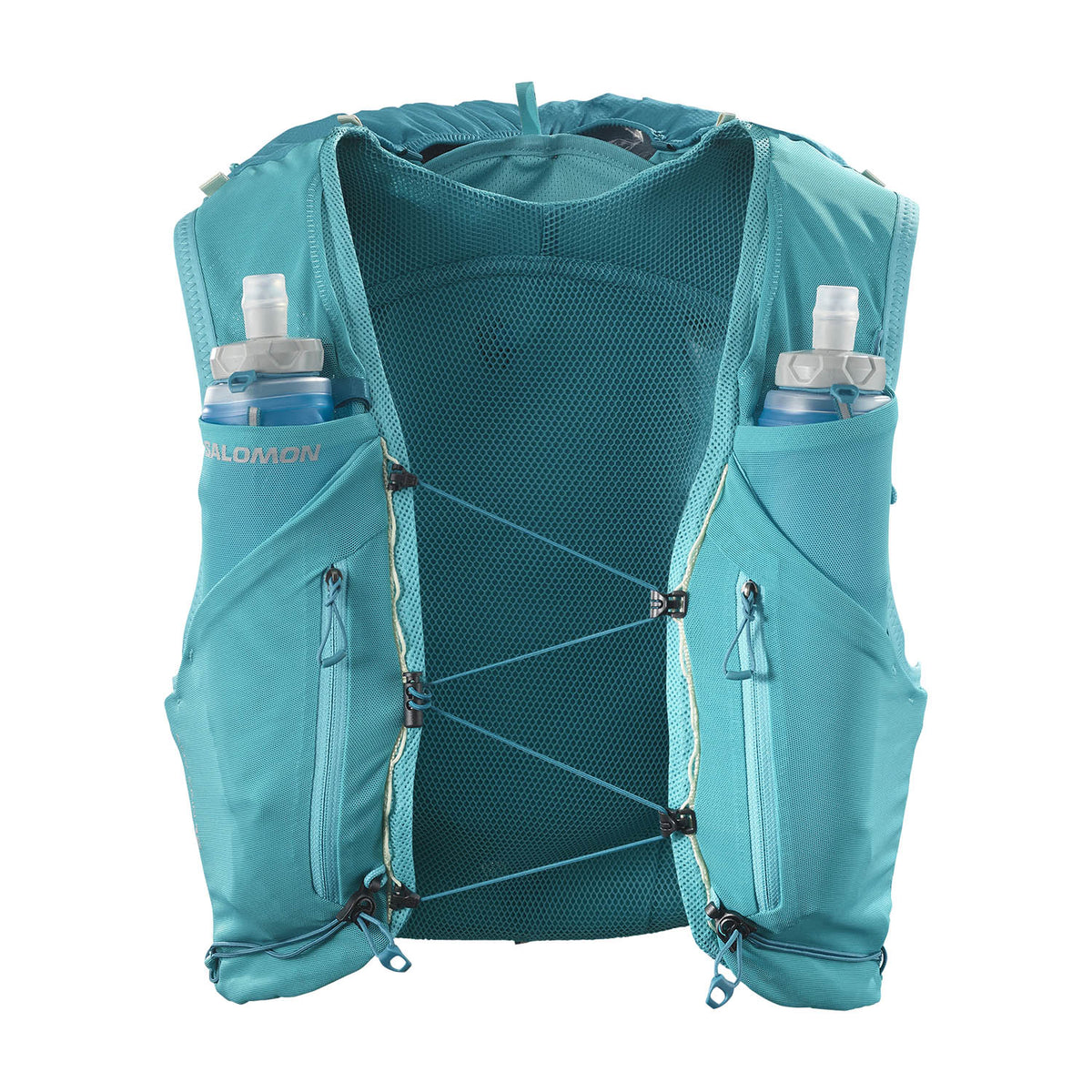 Salomon ADV Skin 12 Himmelblau Trinkweste, Vorderansicht