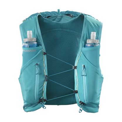 Salomon ADV Skin 12 Himmelblau Trinkweste, Vorderansicht