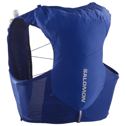 Salomon ADV Skin 5 Blau Trinkweste, Gesamtansicht