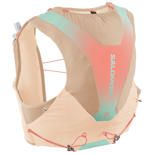 Salomon ADV Skin 5 Beige Trinkweste, Gesamtansicht