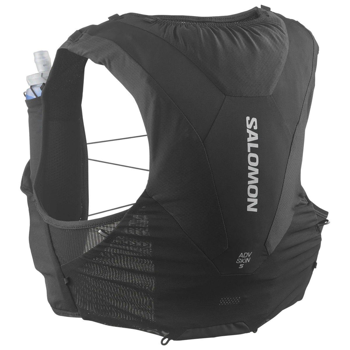 Salomon ADV Skin 5 Schwarz Trinkweste, Gesamtansicht