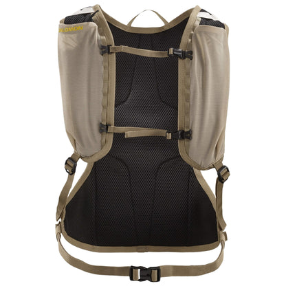 Salomon Cross 8 Rucksack in Beige, Vorderansicht