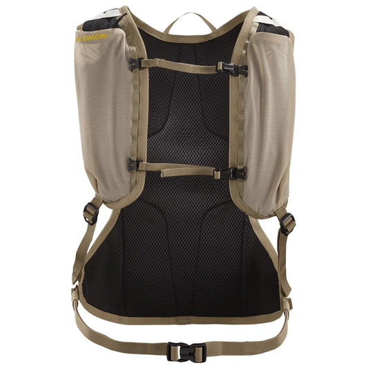 Salomon Cross 8 Rucksack in Beige, Vorderansicht