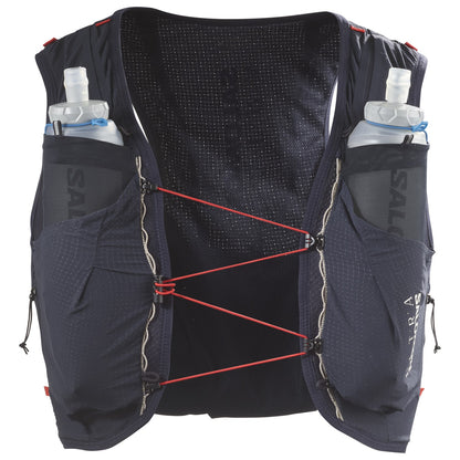Salomon S/LAB Ultra 10 Schwarz Trinkweste, Vorderansicht