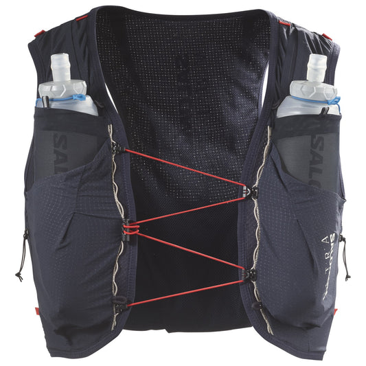 Salomon S/LAB Ultra 10 Schwarz Trinkweste, Vorderansicht
