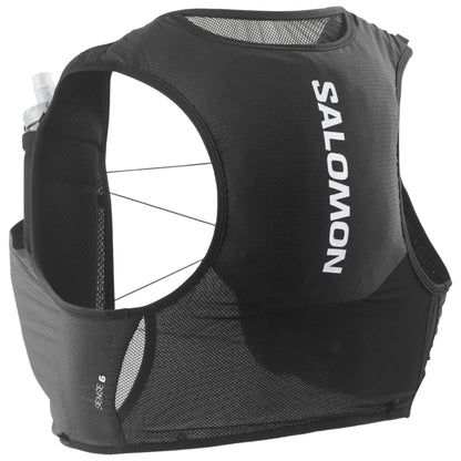 Salomon Sense Pro 6 Schwarz Trinkweste, Gesamtansicht