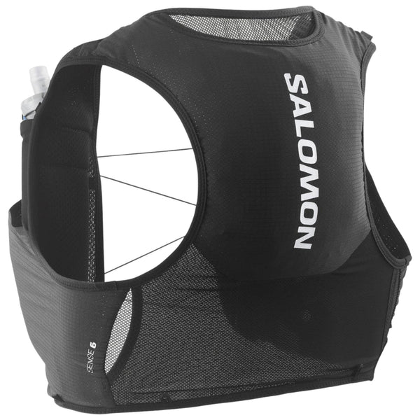 Salomon Sense Pro 6 Schwarz Trinkweste, Gesamtansicht