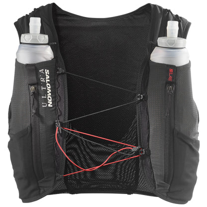 Salomon S/LAB Ultra 12 Schwarz Trinkweste, Vorderansicht